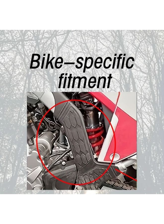 Red Side Panel Frame Protector Guard For Honda CRF300L CRF300L Motorcycle - Image 5